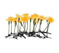 WRITWAA 20 Pièces Épingles à Cheveux Tournesol Pour Filles Barrettes De Fête Accessoires Cheveux Fleur Dessin Animé Fille Style