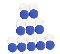 WRITWAA 20 Pièces Éponge de Maquillage Non Éponges Ronde pour Application Humide et Sèche pour Fond de Teint Blush et Highlighter