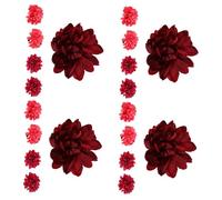 WRITWAA 20 Pièces Hanfu Flower Hair Clips Set Lightweight Floral Hairpins For Women And Traditional Chinese Style Hair Accessories For Hanfu Weddings Festivals And Masquerade Parties