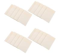 WRITWAA 20 Pièces Notes Autocollantes Transparentes en Pet, Résistantes à L'eau, Faciles à Déchirer, 20 Blocs pour Bureau et École, pour Organiser Agendas et Livres