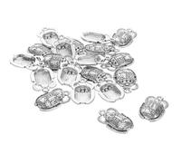 WRITWAA 20 pièces Pendentifs Scarabée Sacré Égyptien Argenté Breloques Vintage pour Création Bijoux DIY Accessoires Durables pour Colliers et Bracelets