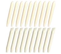 WRITWAA 20 Pièces Pointes de Stylo à Peinture en Fibre Beige, Embouts de Rechange Faciles à Utiliser pour Marqueurs Peinture, Accessoires Pratiques pour Dessin Artistique