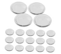 WRITWAA 20 Pièces Silicone Lash Holder Pads Reusable Soft Silicone Eyelash Extension Pallet For Precise Placement And Comfortable Lash Application Professional Makeup Tool