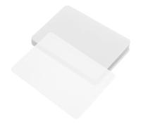 WRITWAA 200 feuilles Pochettes Plastifiantes Mils Film Transparent de Plastification pour Photos Claires de Protection Laminage Film Adhésif pour Plastifieuse Usage et Anti-reflet