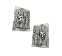 WRITWAA 200pièces Lot De Pinces à Cheveux u Transparentes Simples Élégantes Pour Femmes Boîte