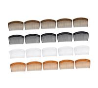 WRITWAA 20pièces Set De Peignes De Cheveux Pour Femme Outil De Coiffure Pratique Pour Fixer Diadèmes Et Ornements