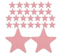 WRITWAA 24 Pièces Autocollants Antidérapants Peva Rose D'étoile à Cinq Branches, Installation Facile, pour Garçon et Filles et Seniors Salle de Bain Humide