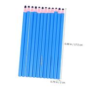 WRITWAA 24 pièces Crayons Cire Gras Multifonctions pour Dessin et Marquage Textile Papier Bois Cuir Papier Pelable Pratique Couleur Vive et Portable