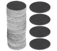 WRITWAA 240 disques de papier de verre de rechange pour lime électrique à pieds - Disques de rechange grain 80 - Recharges de papier de verre pour machine à pédicure, élimination des peaux mortes