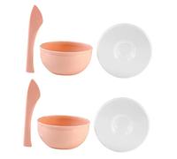 WRITWAA 2ensembles Bol à Masque Diy Silicone Bol De Mélange Pour Masques Facials Outils De Beauté Avec Tige