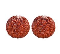 WRITWAA 2pcs Boules de Massage à Main en Bois de Poire, Matériau Synthétique, Réduit la Raideur et Renforce les Doigts, pour Avant-bras et Mains des Sportifs et Employés de Bureau