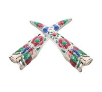 WRITWAA 2pièces Bagues Pour Ongles Style Antique Lot De Faux Ongles Métal Accessoires Pour Doigts Pour Cosplay Spectacle Carnaval Théâtre