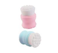 WRITWAA 2pièces Brosse Nettoyante Visage Brosse Faciale Compacte Outil De Nettoyage Du Maquillage Pour Femme