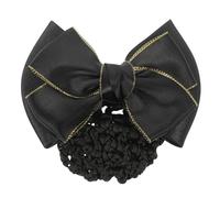 WRITWAA 2pièces Couvre-chignon Pour Femme Avec Pinces Filet Nœud Lot Pour Infirmière Et Hôtesse De Air