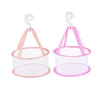 WRITWAA 2pièces Filet De Séchage Pour Houppettes Cintre De Séchage Pour Pinceaux Panier De Pour Éponges De Maquillage Lot