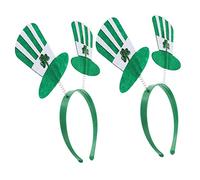 WRITWAA 2pièces Headbands Shamrock Pour Saint-patrick Accessoires De Fête Irlandais Pour Décorations De Fête Et Célébrations Familiales
