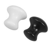 WRITWAA 2pièces Kit De Massage Aux Pierres Avec Outils Gua Sha Forme De Champignon Pierres Chaudes Pour Visage Tension Musculaire