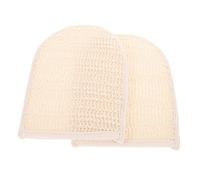 WRITWAA 2pièces Lot De Gants Exfoliants De Bain Gants De Douche Pour Gommage Corporel Nettoient Profondeur La Peau