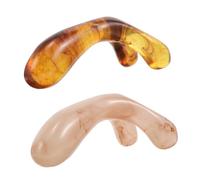 WRITWAA 2pièces Masseur De Nez Double Fourche Outil De Massage Pour Points Acupuncture Aide Et La Tension Tête Portable Pour Soins De Beauté