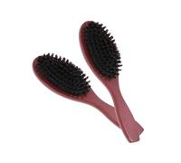 WRITWAA 2pièces Peignes à Cheveux Bois avec Brosse de Massage pour Chevelu Accessoires pour Coiffure et Démêlage Facile