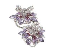 WRITWAA 2pièces Petite Pince à Cheveux Lot Pour Cheveux Fins Filles Coiffure Outils Pinces Griffes Frange