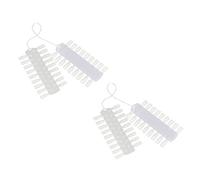 WRITWAA 2pièces Présentoirs à Vernis à Ongles Présentoirs à Roulettes Pour Nail Art à Ongles à Roulettes Pour Pratique Nail