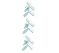 WRITWAA 3 Ensembles Balai Dépeluchant Les Dents Épilation Peigne À Cheveux De Nettoyage De Balai Brosses Tapis Dissolvant Serpillière Faire Le Ménage Petit Pp Blue 2 Pièces * 3