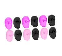 WRITWAA 3 Ensembles Cache-oreilles En Silicone Couleur Cheveux Housses De Protection Auditive Couvercles D'oreille Spa Cache-oreilles Réutilisables Cache-oreilles Anti-bruit 4 Pièces * 3