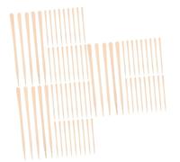WRITWAA 3 Ensembles De Cire D'épilation Bâtons De Cire À Sourcils Corps De Bandes De Épilation À La Chaude À Épiler En Bois 100 Pièces * 3