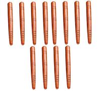 WRITWAA 3 Ensembles Stylo D'acupuncture Outils De Massage De Thérapie Par Le Bois Stylo De Massage Masseur De Point De Déclenchement En Bois Brown 4 Pièces * 3