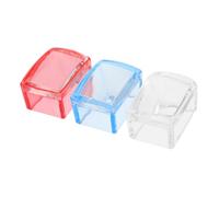 WRITWAA 3 Ensembles Tampons à Ongles Pour Nail Art Plaques De Stamping Têtes De Stamping Silicone Usage Manucure Maison