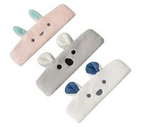 WRITWAA 3 Pièces Bandeaux de Nettoyage Facial Accessoires Confortables pour Spa et Yoga de Têtes