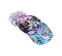 WRITWAA 3 Pièces Bonnet de Bain Étanche Femme Lot de Bonnet de Imprimé Accessoires de Bain Élégants pour Piscine et Spa Protection pour Lors Capillaires