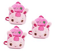 WRITWAA 3 Pièces d'école Maternelle de Cours Ecole d'ecole Cartable Scolaire Scolaire School Bag Sacs à d'école pour Enfants à d'école pour Les Enfants Rose