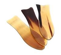 WRITWAA 3 Pièces Planche à gratter en corne planche de massage planche de gua sha masseur outil de massage des rayures accessoire de beauté cornes
