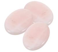 WRITWAA 3 Pièces Plateau De Faux Cils Greffés Extension Tampon De Cils Réutilisable Palette De Greffe De Colle à Cils Plateau De Colle à Cils Fouetter Gue De Cils Rose Jade