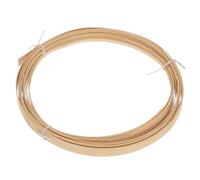 WRITWAA 3 Rouleaux Bandes naturelles pour artisanat DIY matériaux tressés faits main et résistant total pour décoration et vannerie