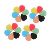 WRITWAA 30 Pièces Éponge de Peinture Forme de Eau Applicateur Doux et Ergonomique pour Maquillage de Visage pour Cours Art Fêtes
