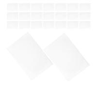 WRITWAA 30 Pièces Feuille de Canevas Plastique A9 pour Broderie et Loisirs | Maille Plastique Blanche, Format 13,4x10,4 Pouces, à Découper, pour Fils et Ateliers