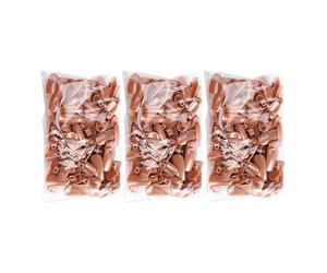 WRITWAA 300 Faux Ongles D'entraînement en Plastique Léger pour Manucure, Kit 3 Paquets 300 Pcs, pour Pratiquer Nail Art et Formation Ongles Professionnels