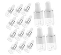 WRITWAA 30pièces Lot De Flacons Compte-gouttes Pour Huiles Essentielles Transparents Et Pratiques Pour Maison Voyage