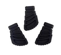 WRITWAA 3pcs Pieds en Caoutchouc Noirs pour Support de Cymbale et Batterie, Taille L Wc10, Garantissant Stabilité et Friction Accrue pour Percussions et Stands Larges
