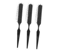 WRITWAA 3pièces Brosse à Cheveux Pour Perruque Avec Peigne à Queue Pointue Et Massage à Coussin Air Démêlante Pour Cheveux Crépus