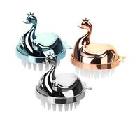 WRITWAA 3pièces Brosse à Shampoing Pour Chevelu Et Cheveux Lot Pour Garçon Fille Massant Et Exfoliant Facile à Nettoyer