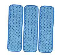 WRITWAA 3pièces De Vadrouille pour Sol Têtes De Rechange pour Balai Chiffon De Nettoyage Réutilisable Lot