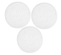 WRITWAA 3pièces Lot de Masques Visage Serviettes Vapeur pour Visage Compresses Chaudes Sangles Ajustables Ouvertures Yeux et Nez