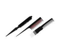 WRITWAA 3pièces Lot De Peignes Coiffure à Dents Longues Pour Démêler Cheveux Lisses Et Perruques Outils De Coiffure Professionnel