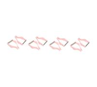 WRITWAA 4 Ensembles Épilateur Pour Femmes Outil Pour Le Menton Produits D'Épilation Identification Du Visage Fil Pour Le Nettoyage Des Poils Du Visage Épilateurs Roses 2 pièces * 4