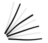 WRITWAA 4 Paires - Embouts De Branches En Silicone Pour Manchons De Branches Trous Ronds Pour Lunettes Fines