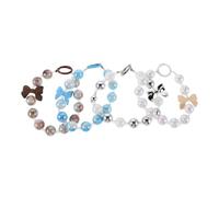 WRITWAA 4 Pièces Accessoires à Perles Élégants pour Étui de Téléphone Bandoulière Pratique et Décorative pour Femmes et